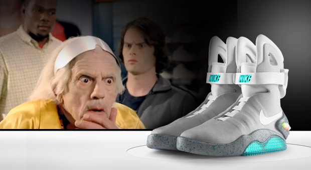 nike michael j fox back to the future