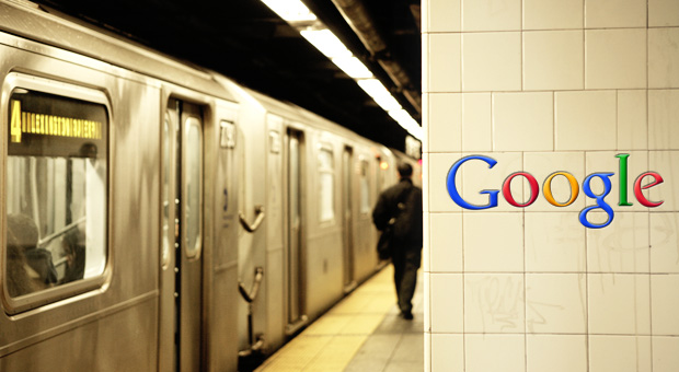 Google Subway Ads