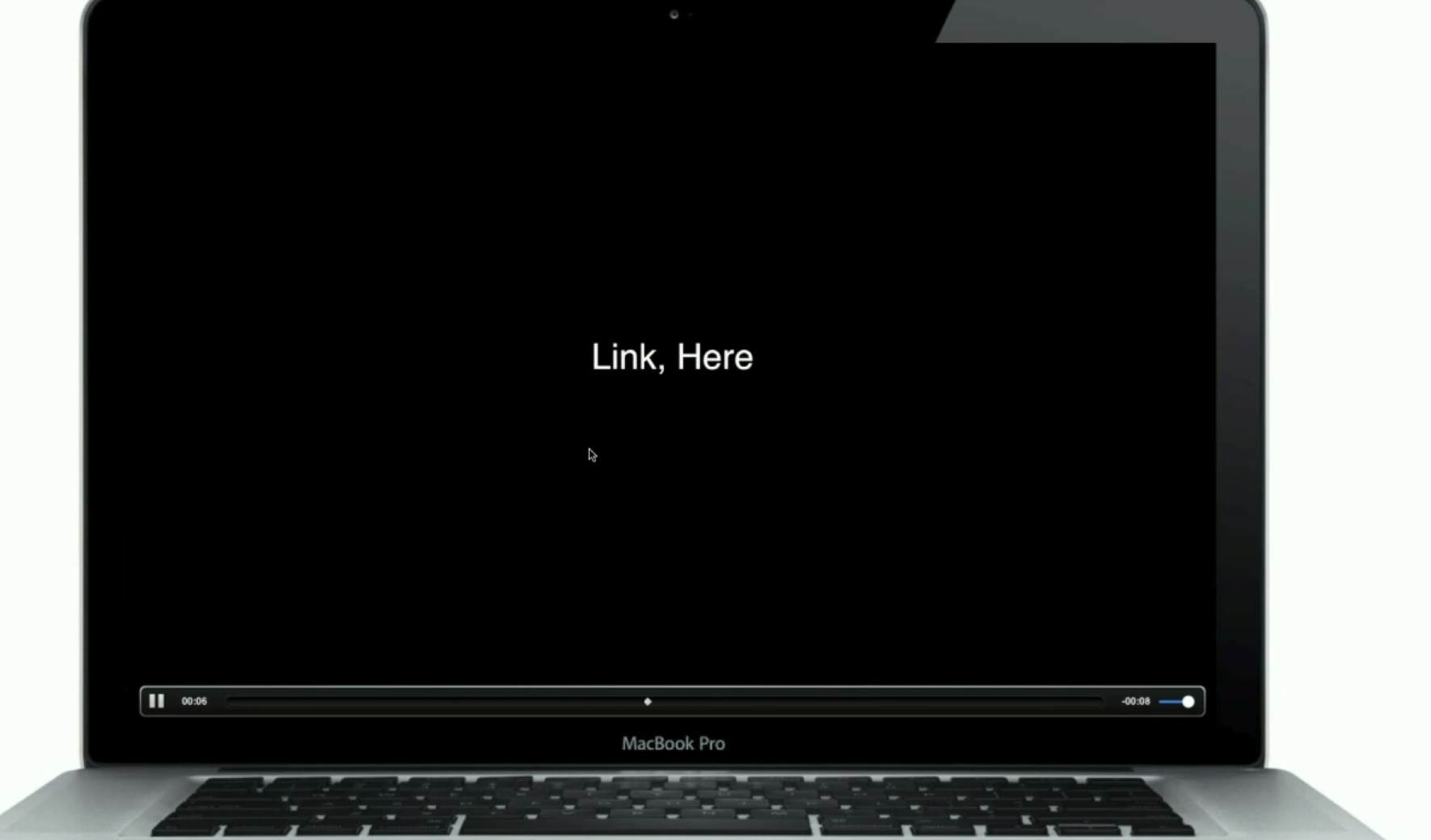 An example of how link text is typically written and how it appears on screenreaders