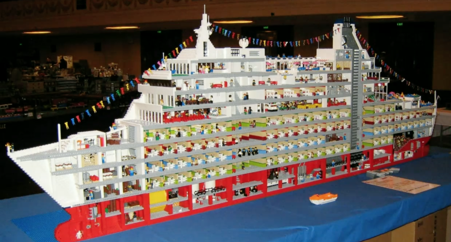 DrupalCon New Orleans D8 Analogy of modules - you get a better looking cruise ship