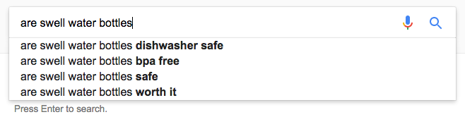 Google search query