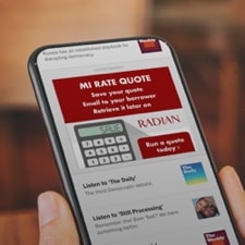 viewing page on mobile device